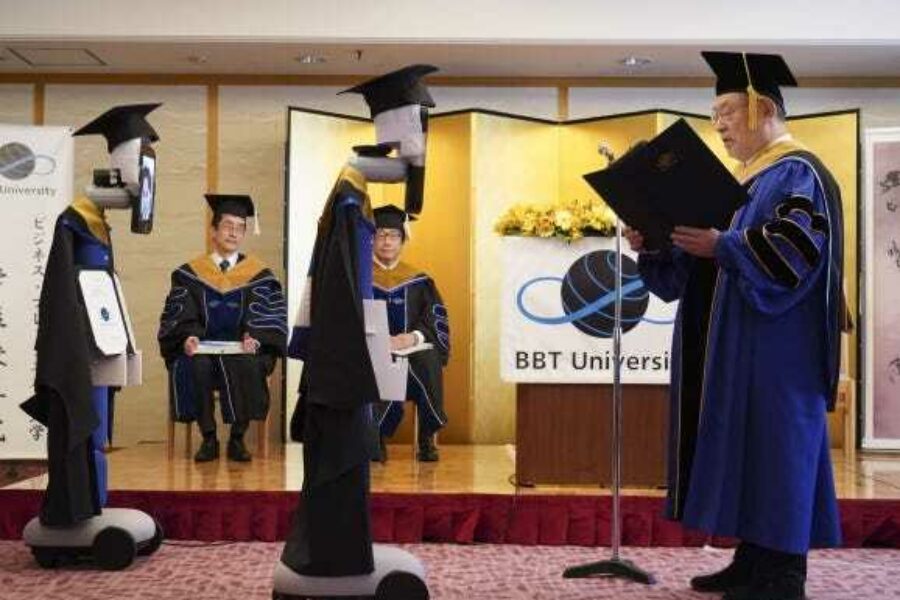 Virtual graduation ceremony at my University BBT