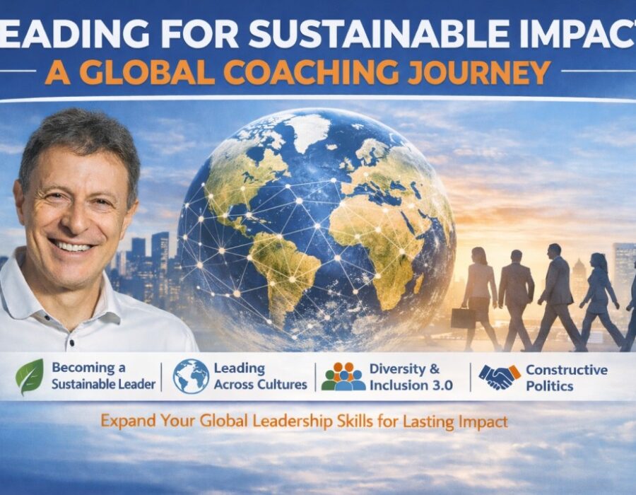 NEW E-LEARNING COURSE! Leading for Sustainable Impact: A Global Coaching Journey