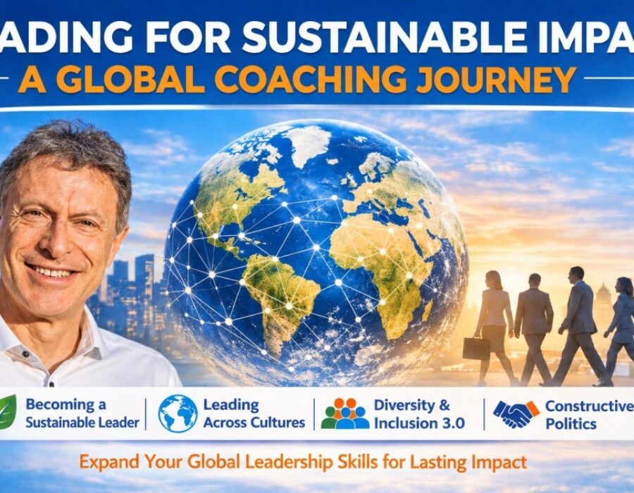 NEW E-LEARNING COURSE! Leading for Sustainable Impact: A Global Coaching Journey