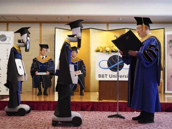 Virtual graduation ceremony at my University BBT