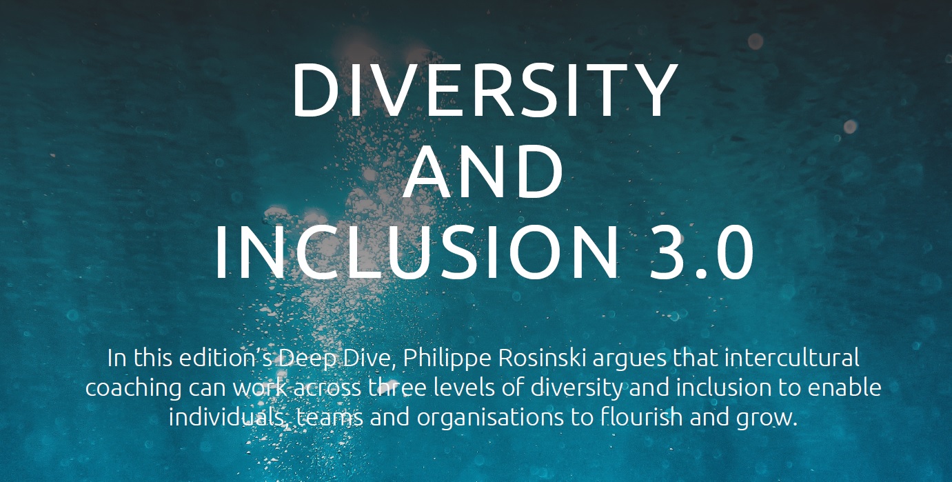 Diversity and Inclusion 3.0